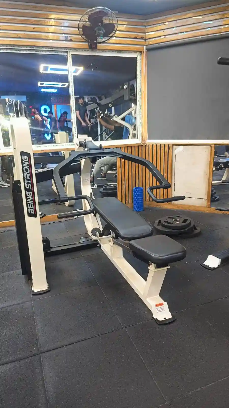 Dual Chest & Shoulder Press Machine
